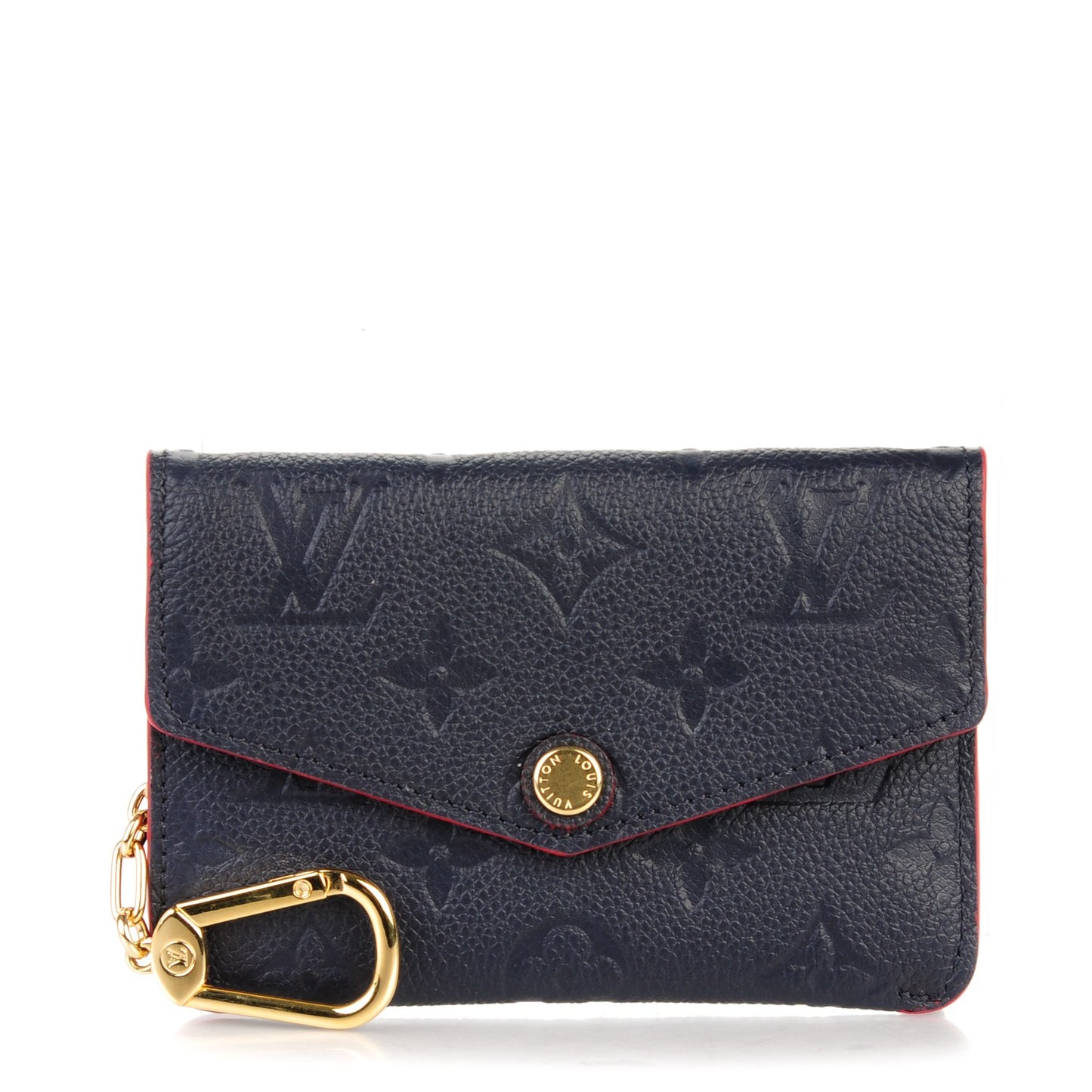 Empreinte Key Pouch Marine Rouge