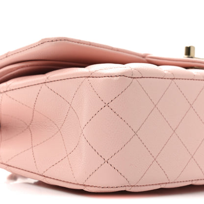 Chanel Caviar Quilted Medium Double Flap Light Pink 10 of 10