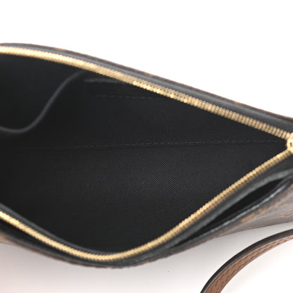 Louis Vuitton Monogram Pallas Clutch Black 5 of 9