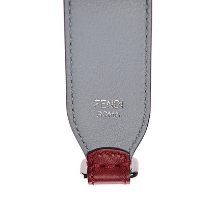 Fendi Calfskin Strap You Red Light Blue 3 of 4