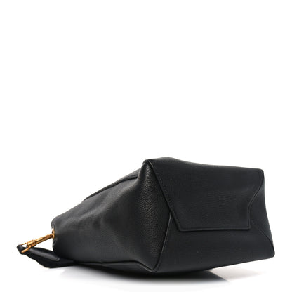 Celine Soft Grained Calfskin Small Sangle Bucket Bag Black 6 of 17