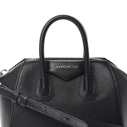 Givenchy Sugar Goatskin Mini Antigona Black 10 of 12