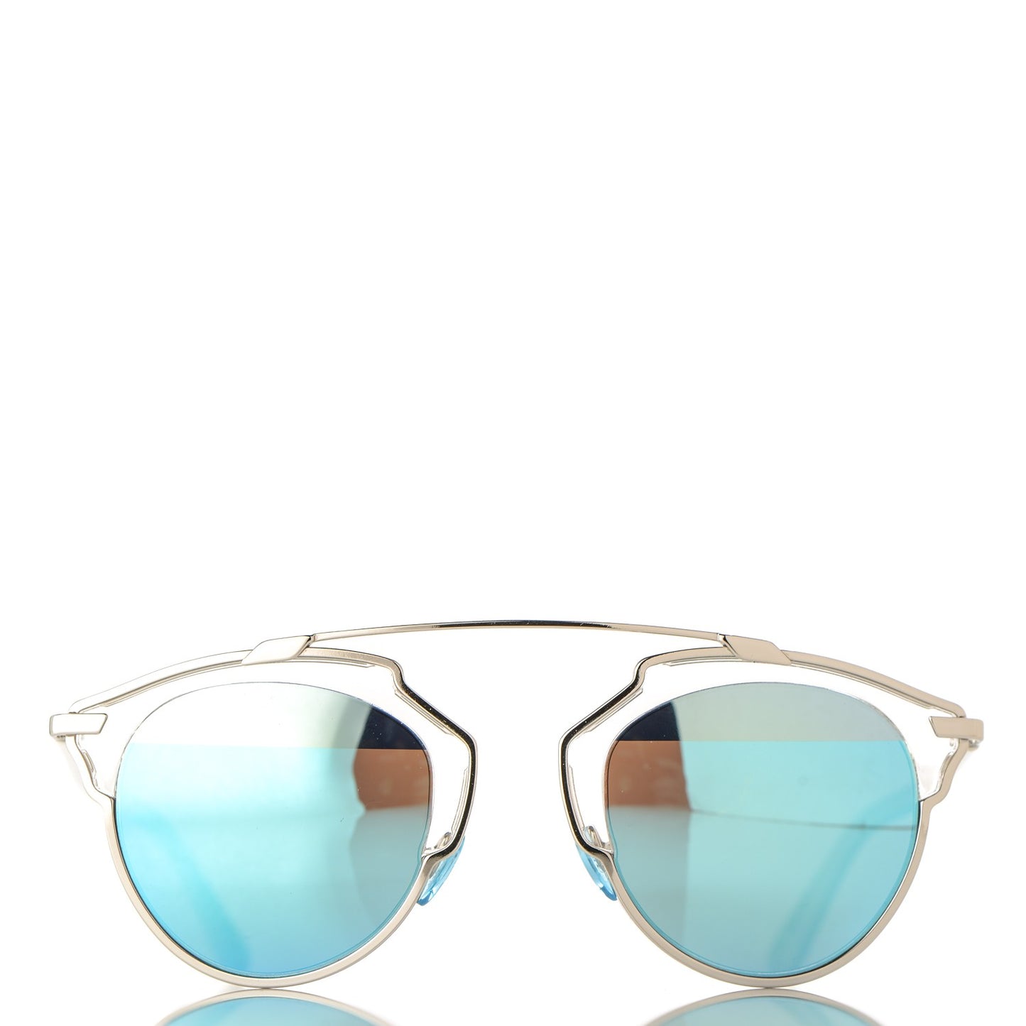 Mirrored So Real Sunglasses Silver