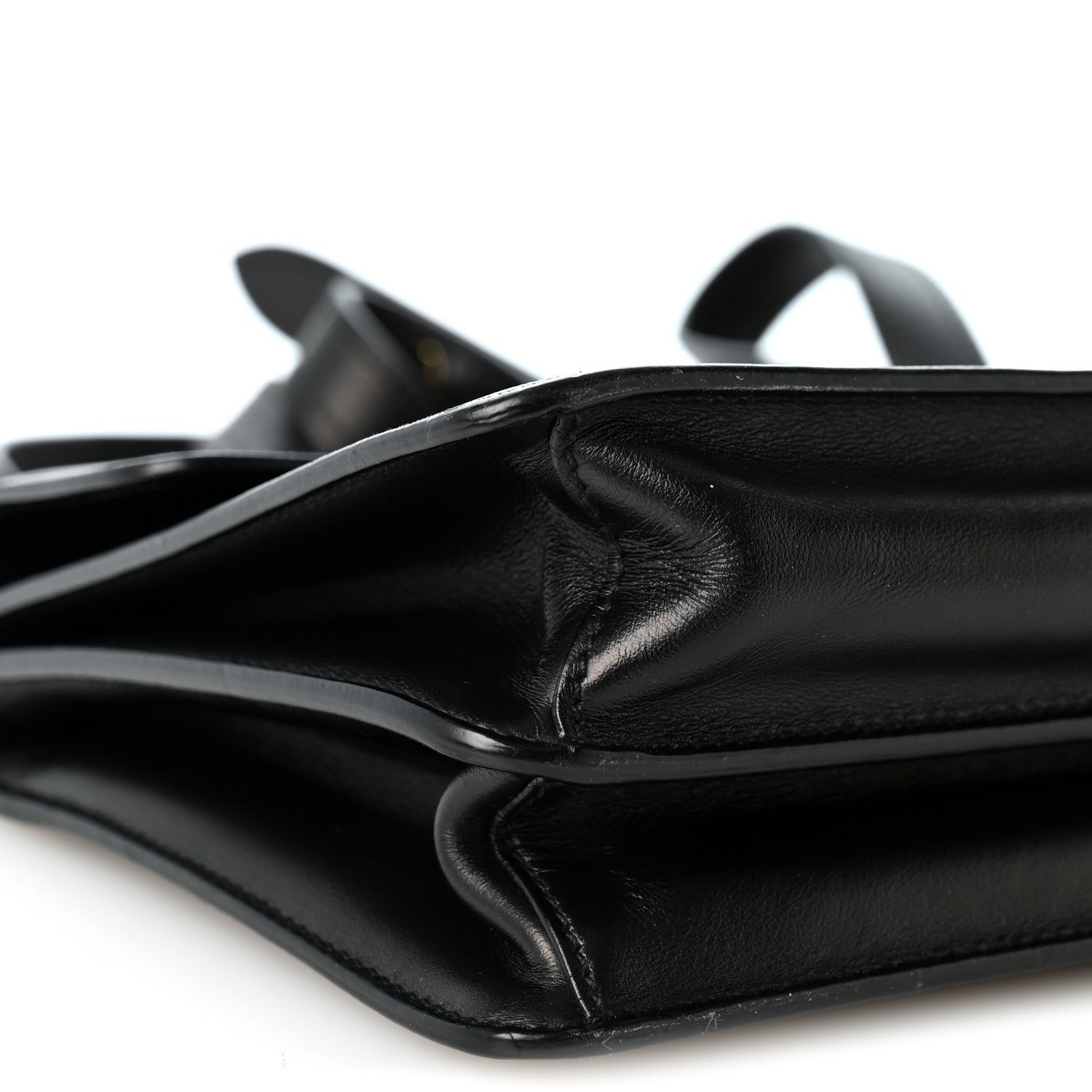 Prada Saffiano Symbole Flap Shoulder Bag Black 8 of 10