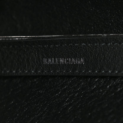 Balenciaga Smooth Calfskin Double Sided Small Everyday Tote Optic White Black 6 of 11