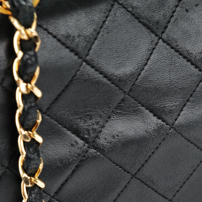 Chanel Lambskin Quilted Mini Square Flap Black 10 of 10