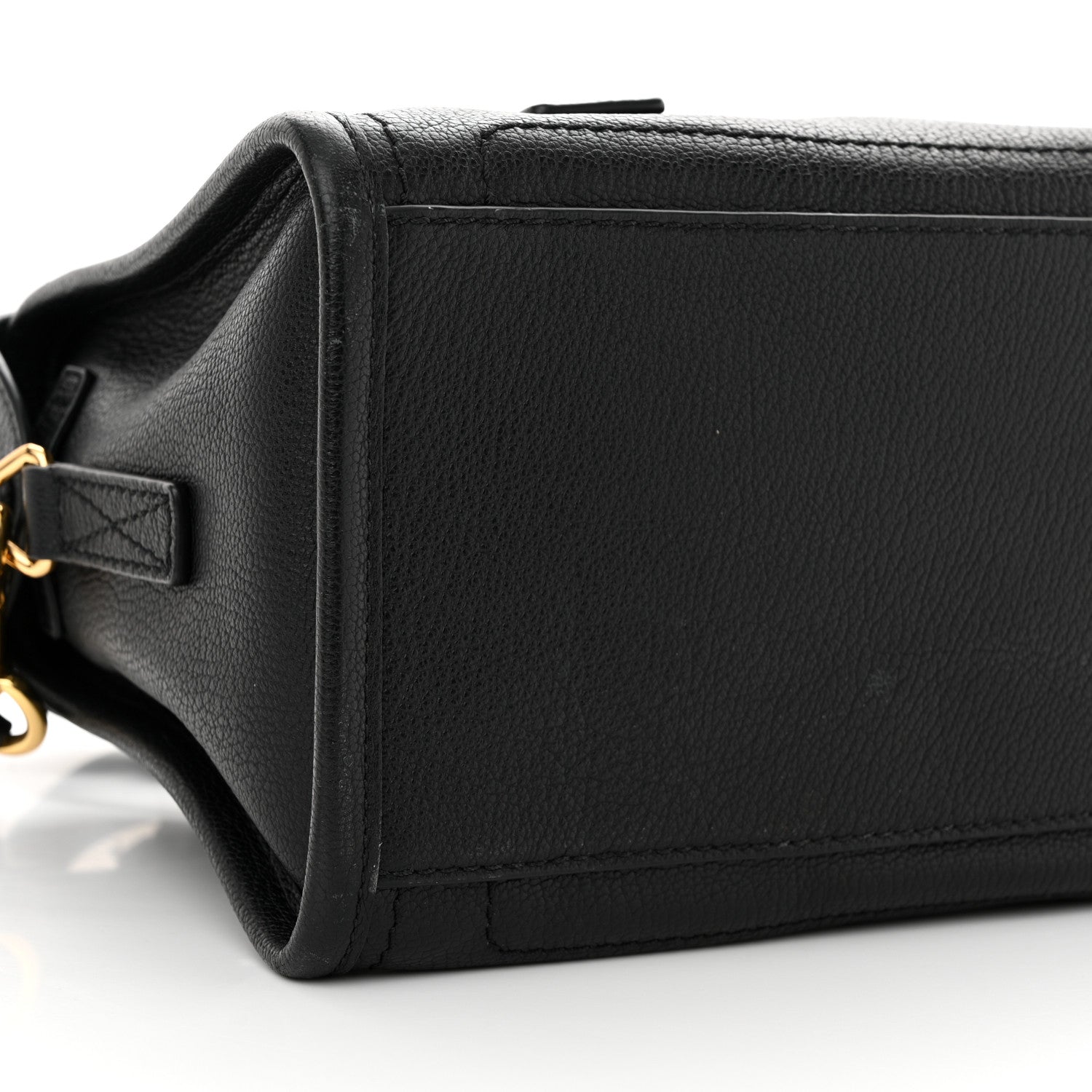 Marc Jacobs Pebbled Calfskin Wellington Satchel Black 9 of 13