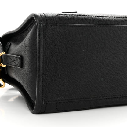Marc Jacobs Pebbled Calfskin Wellington Satchel Black 9 of 13