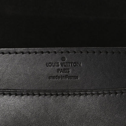 Louis Vuitton Calfskin Chain Louise GM Black 6 of 10