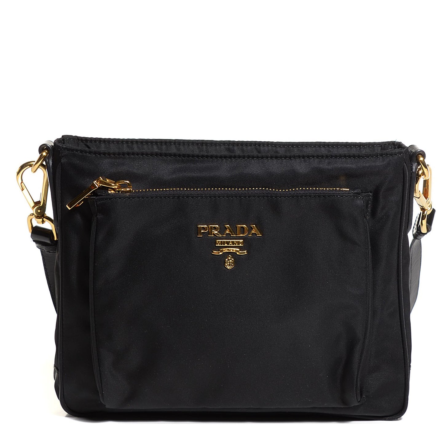 Tessuto Nylon Crossbody Bag Nero Black