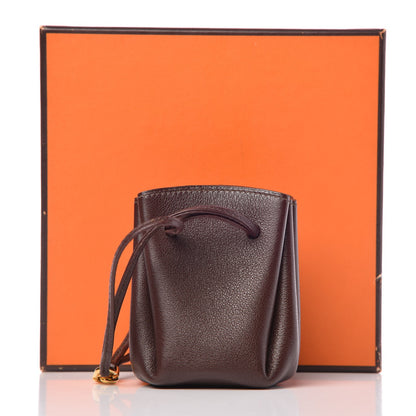 Hermes Veau Gulliver Vespa Pouch Havane 11 of 11
