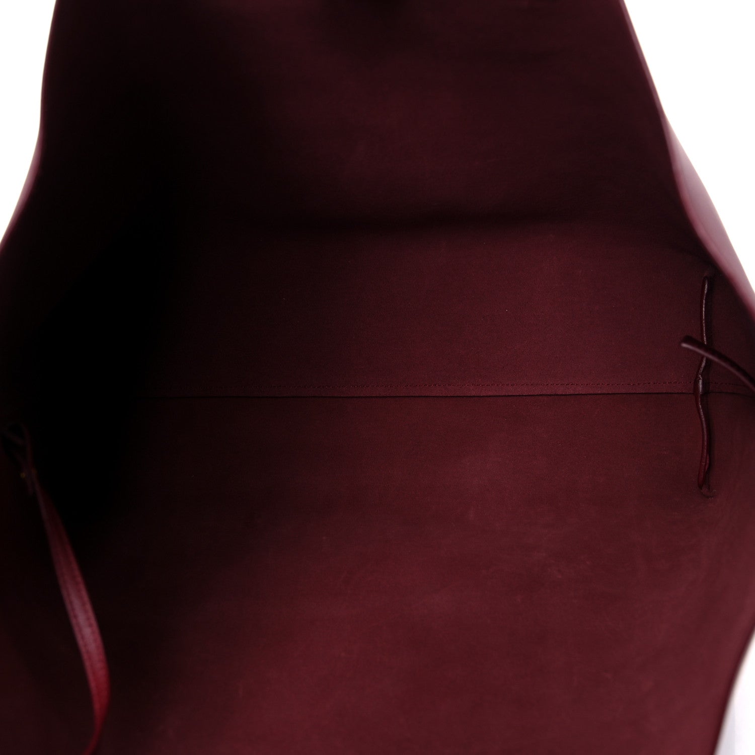 Saint Laurent Calfskin Large Shopping Tote Rouge Legion 4 of 10
