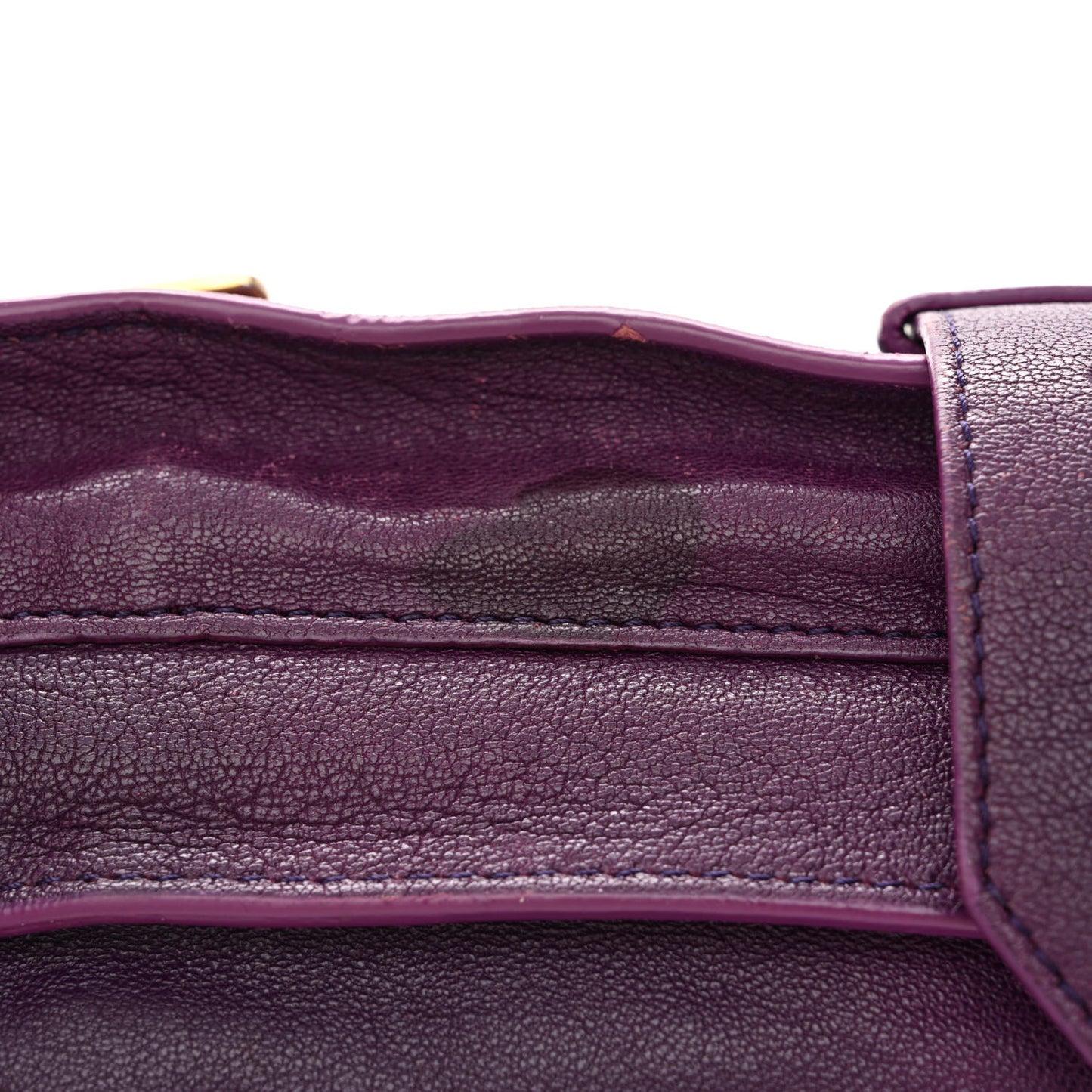 Lambskin Medium PS1 Satchel Purple Rain