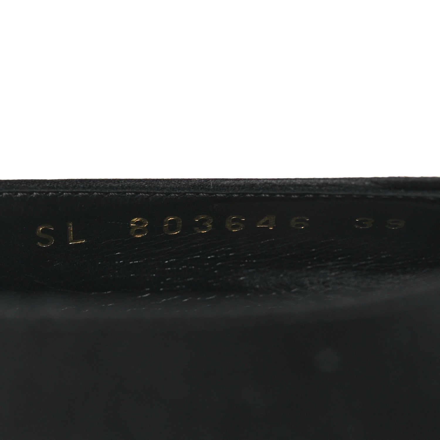 Saint Laurent Satin Crepe Babylone Slingback Flats 39 Black 10 of 12