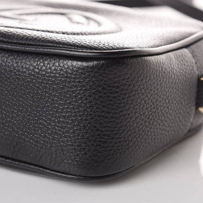 Gucci Pebbled Calfskin Small Soho Disco Bag Black 9 of 9