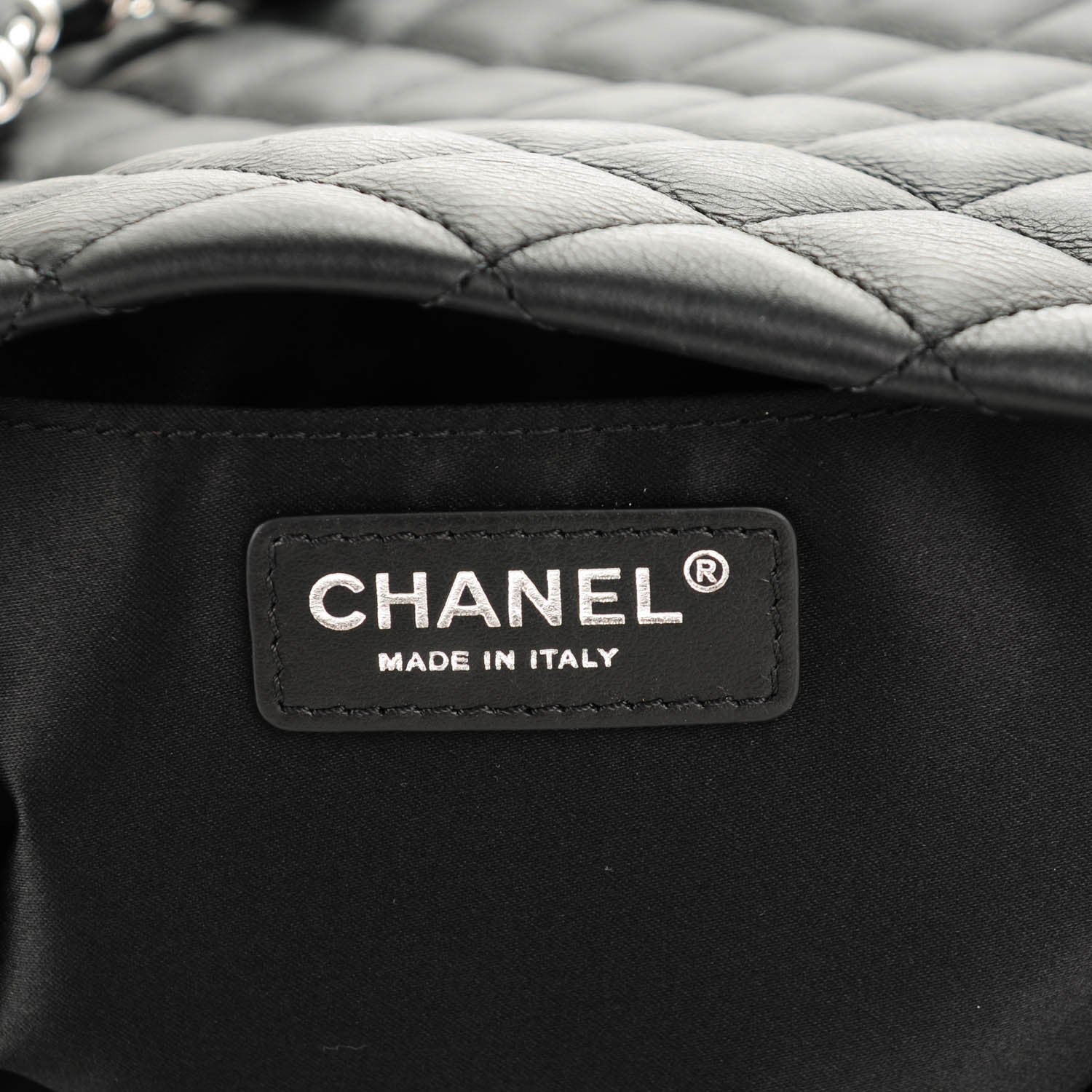 Chanel Calfskin Quilted Chic and Soft Large Shopping Tote Black 6 of 7