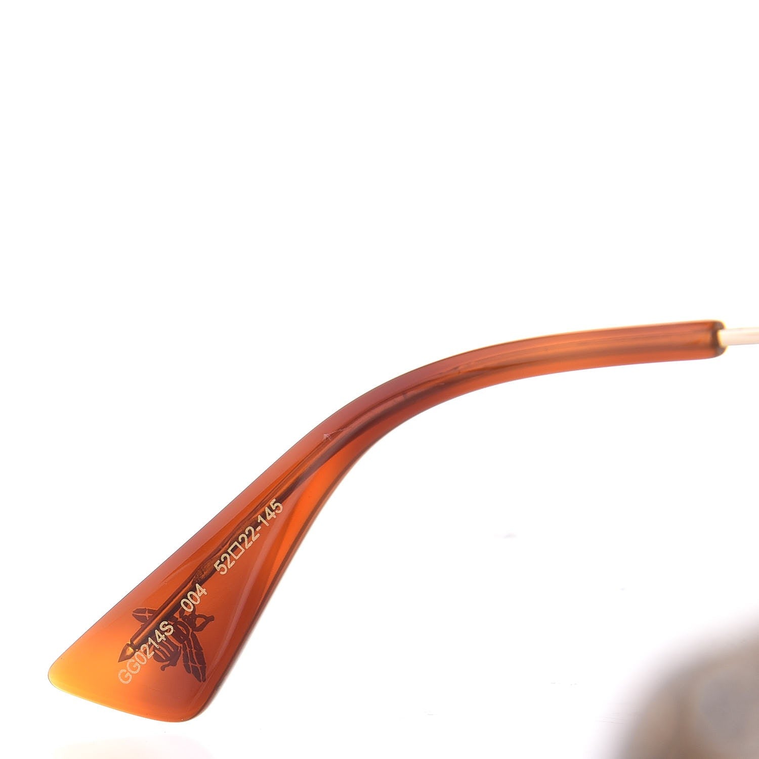 Gucci Crystal Cat Eye GG0214S Sunglasses White 6 of 16