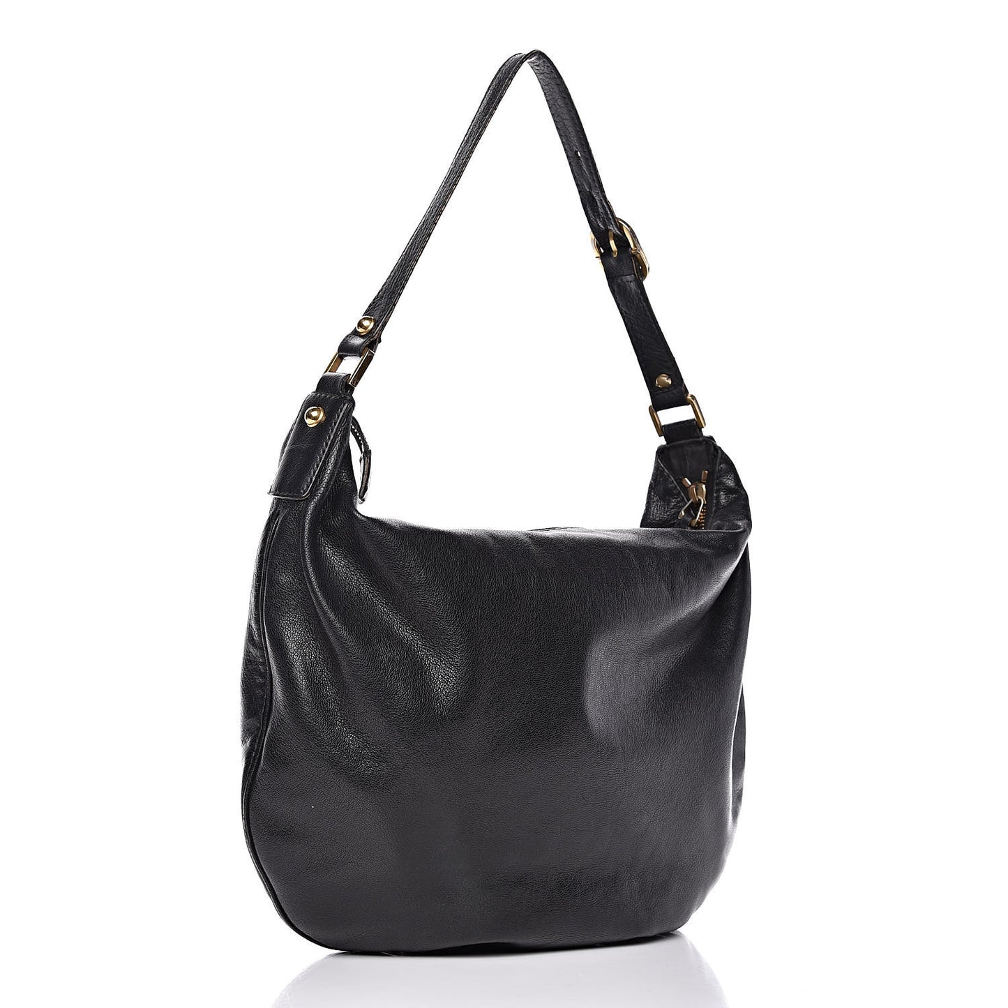 Calfskin Small Blondie Hobo Black