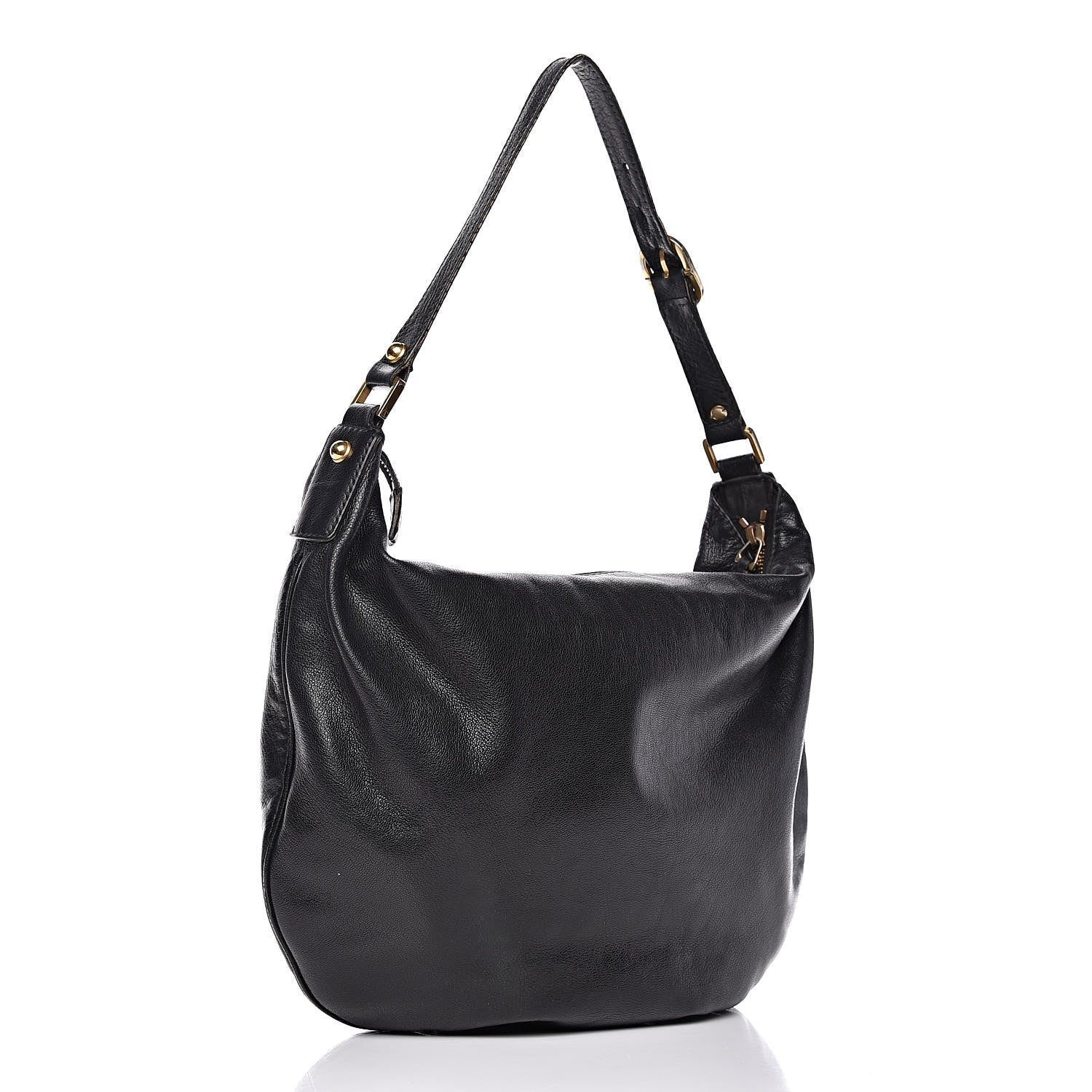 Gucci Calfskin Small Blondie Hobo Black 3 of 15