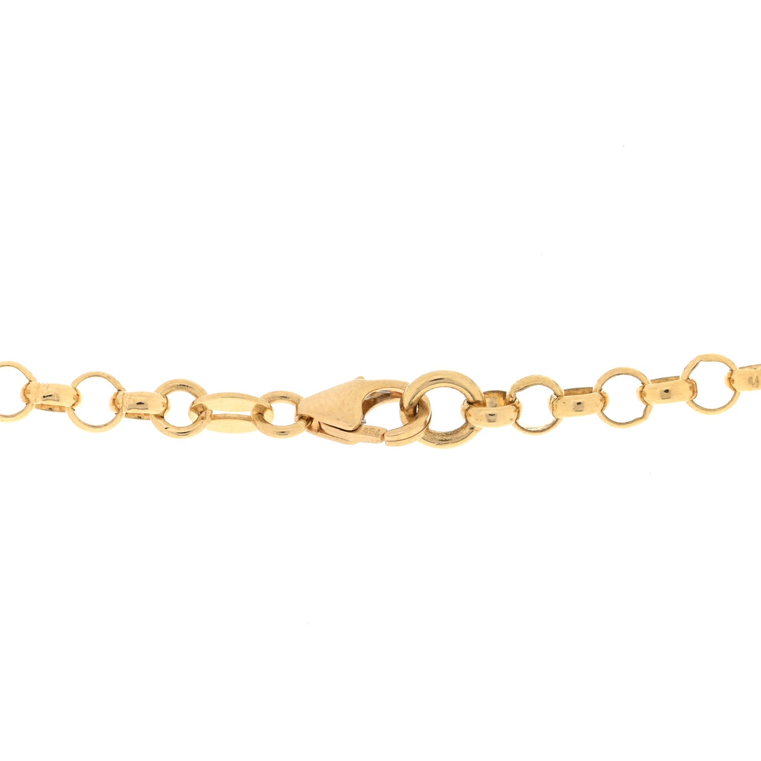 Foundrae 18K Yellow Gold Medium Belcher Flexible Extension Chain Necklace 5 of 5