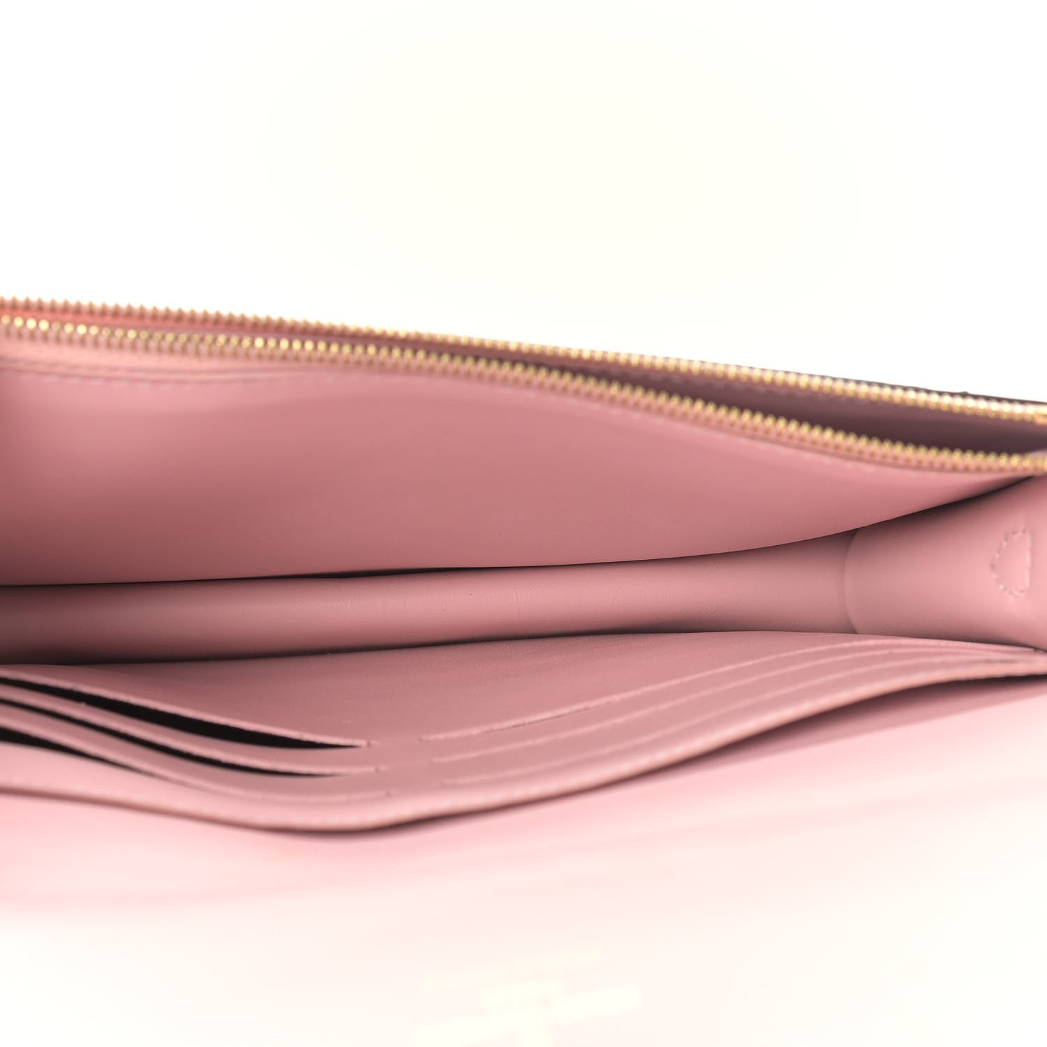 Louis Vuitton Monogram Flore Chain Wallet Rose Ballerine 5 of 13