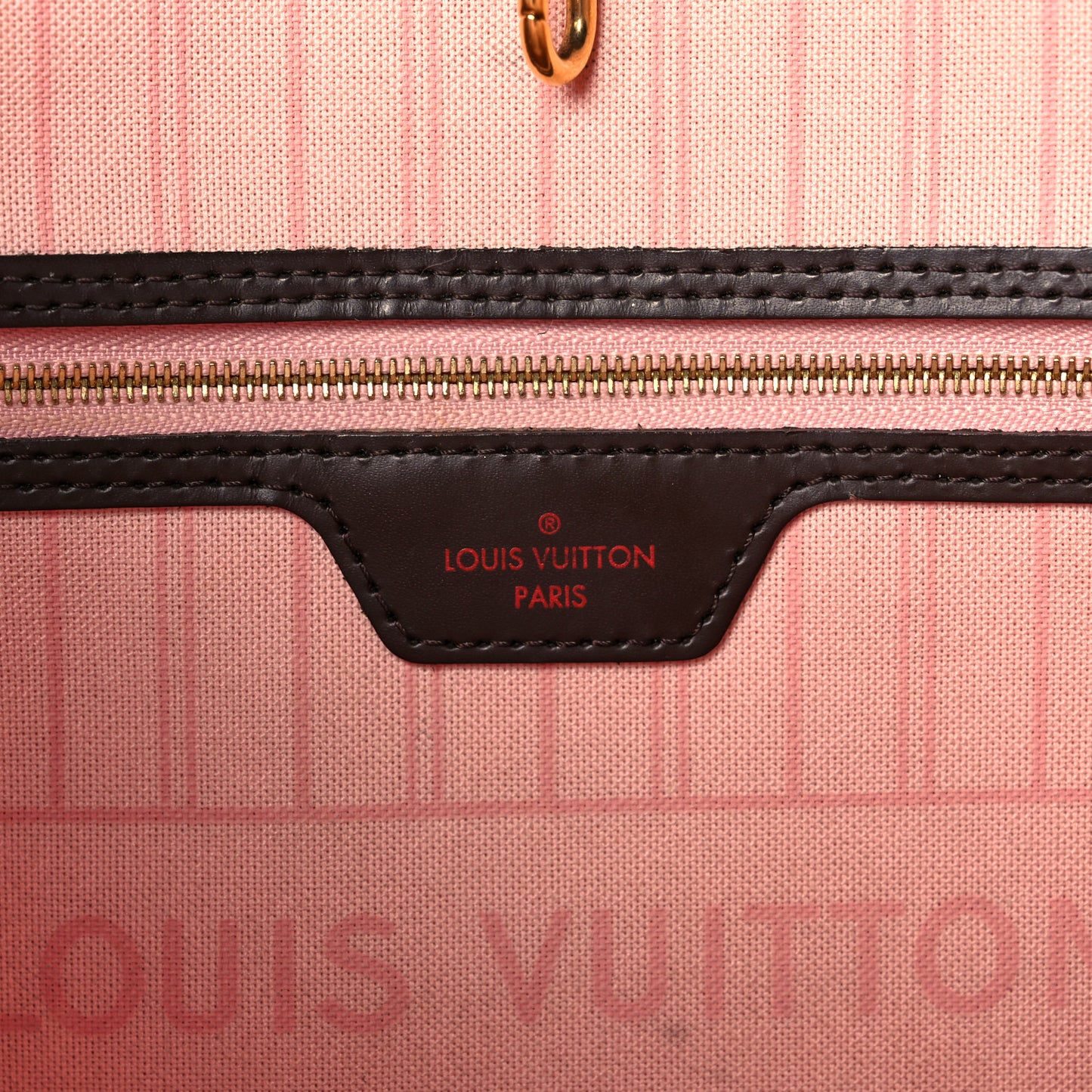 Damier Ebene Neo Neverfull MM Rose Ballerine