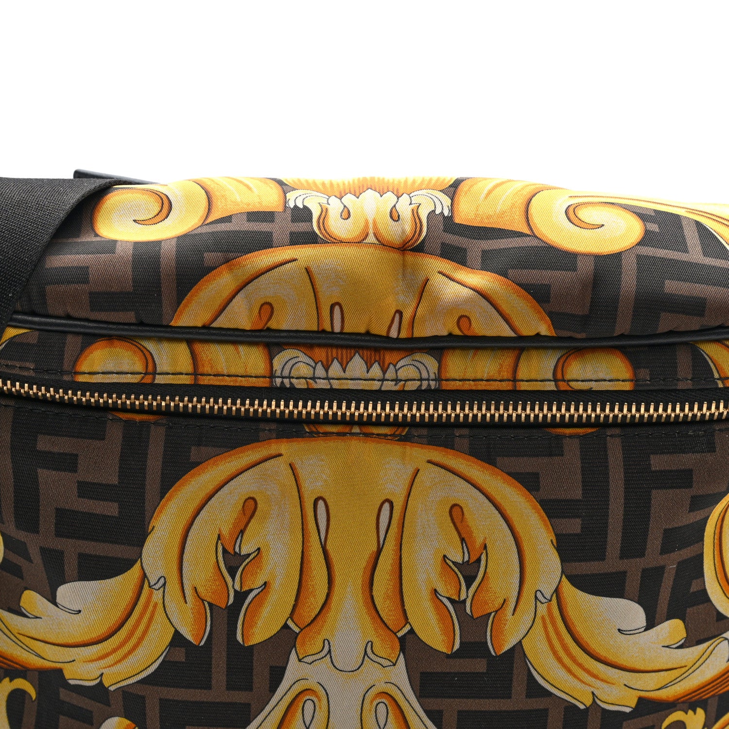Fendi X VERSACE Nylon Cuoio Romano Fendace FF Baroque Belt Bag