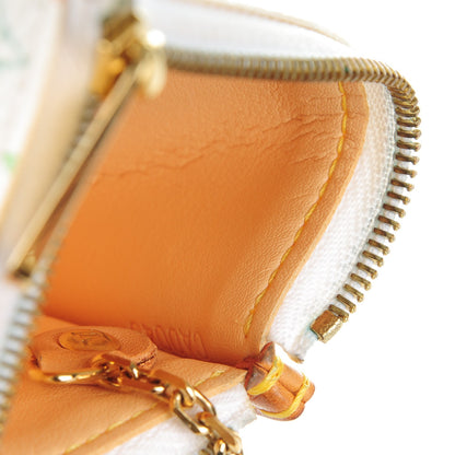 Louis Vuitton Monogram Multicolor Key Pouch White 7 of 7