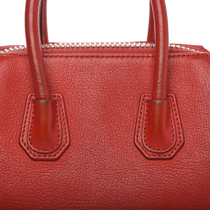 Givenchy Sugar Goatskin Mini Antigona Medium Red 8 of 16