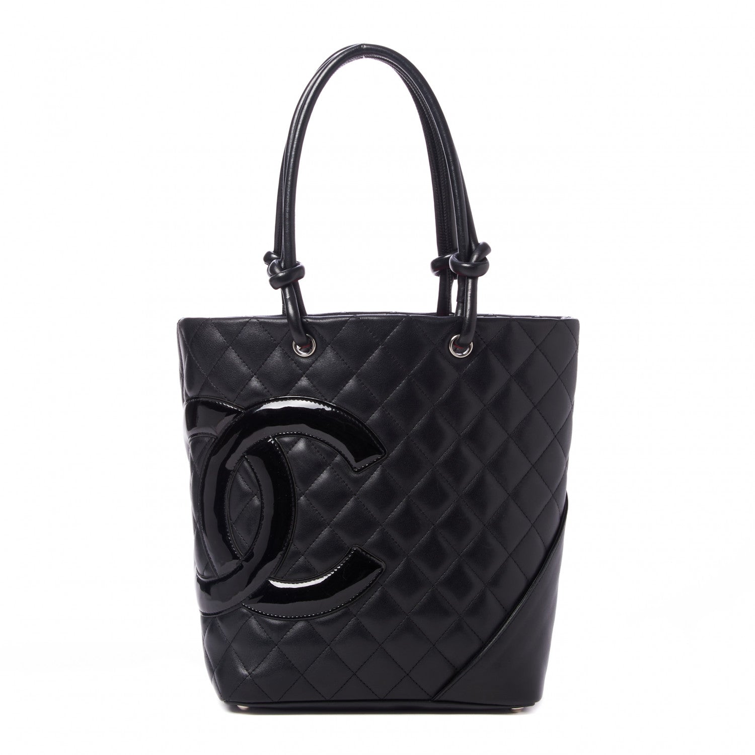 Chanel Calfskin Quilted Medium Cambon Tote Black 1 of 9