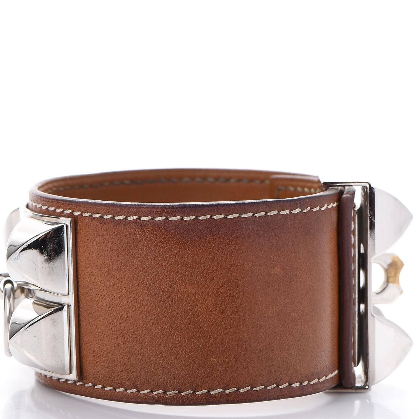 Barenia Collier De Chien CDC Bracelet L Fauve