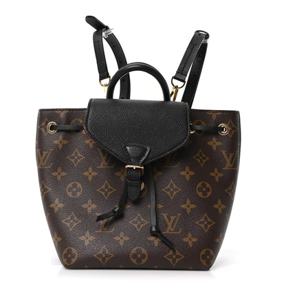 Louis Vuitton Monogram BB Montsouris NM Backpack Black 1 of 10