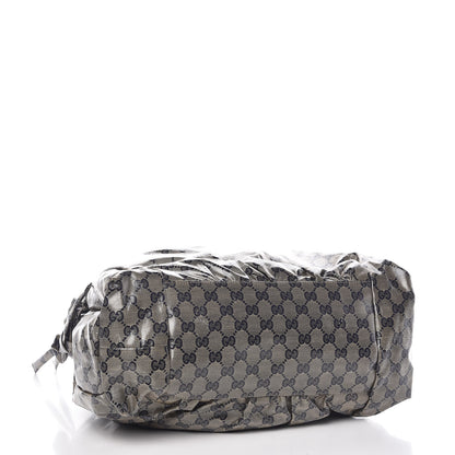 Gucci Crystal Monogram Hysteria Tote Navy Blue 5 of 13