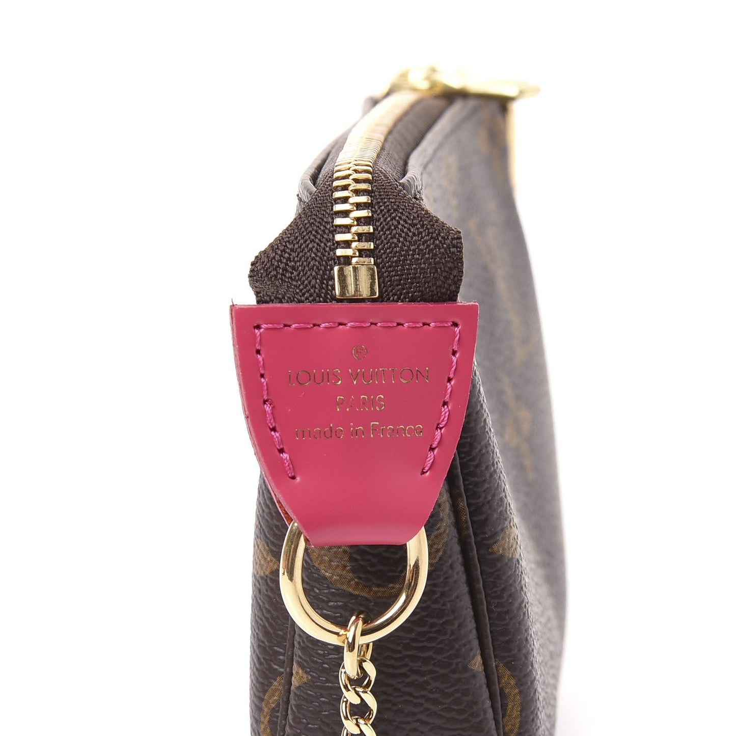 Monogram 2020 Christmas Animation Roller Coaster Mini Pochette Accessories Pivoine