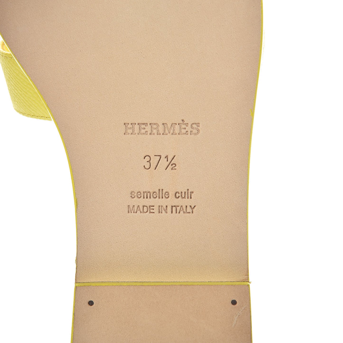 Epsom Oran Sandals 37.5 Lime