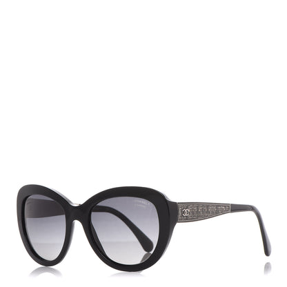 Chanel Polarized Butterfly Signature Sunglasses 5346 Black 1 of 6