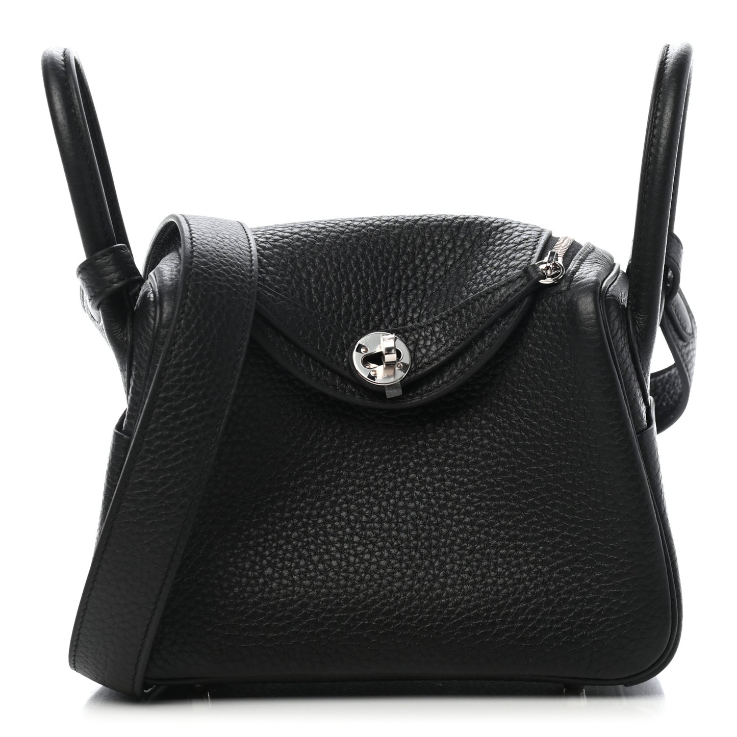 Taurillon Clemence Mini Lindy 20 Black