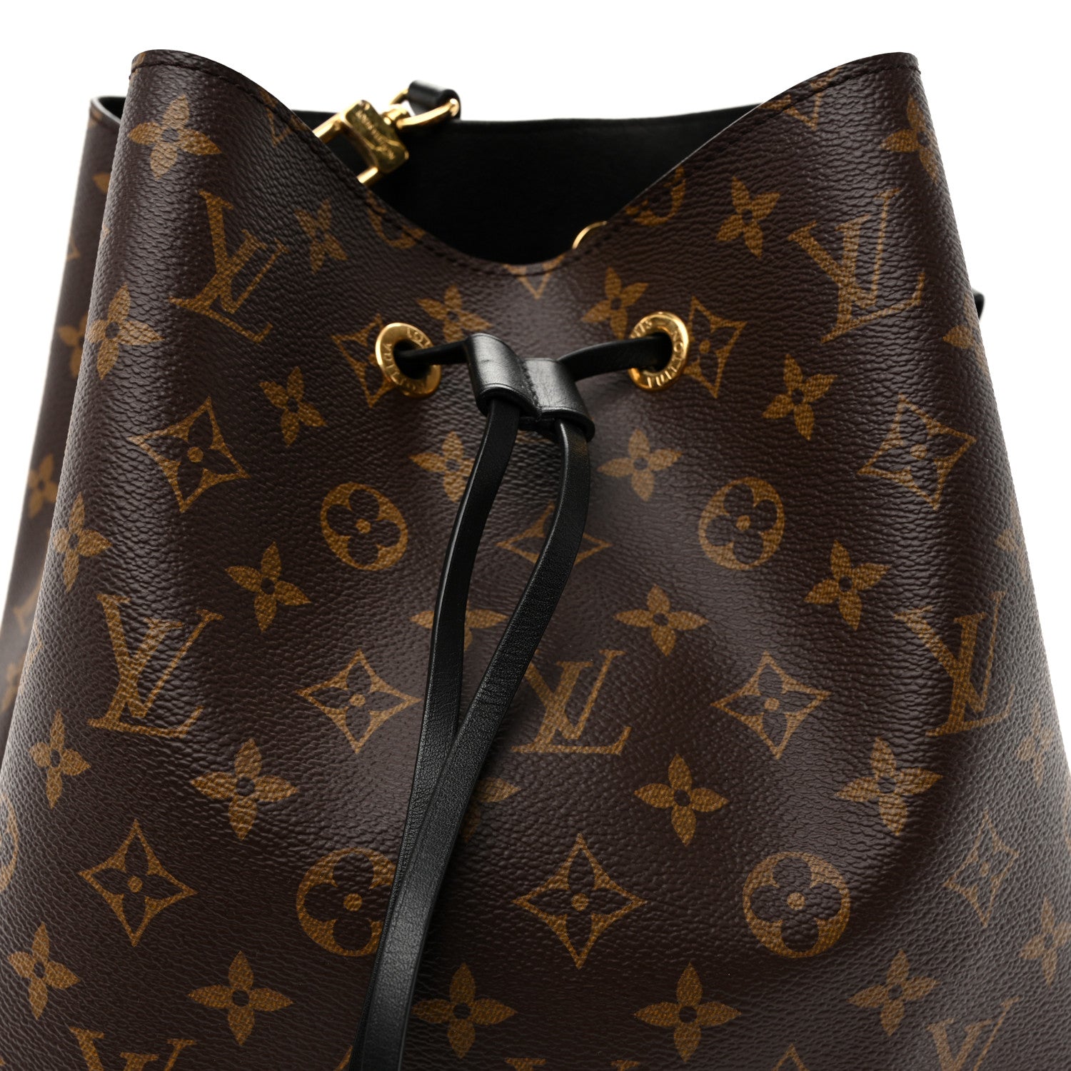 Louis Vuitton Monogram Neonoe MM Black 7 of 9