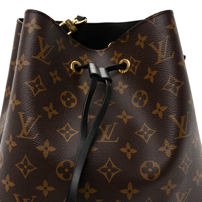 Louis Vuitton Monogram Neonoe MM Black 7 of 9