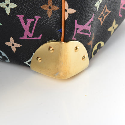 Louis Vuitton Monogram Multicolor Speedy 30 Black 10 of 20