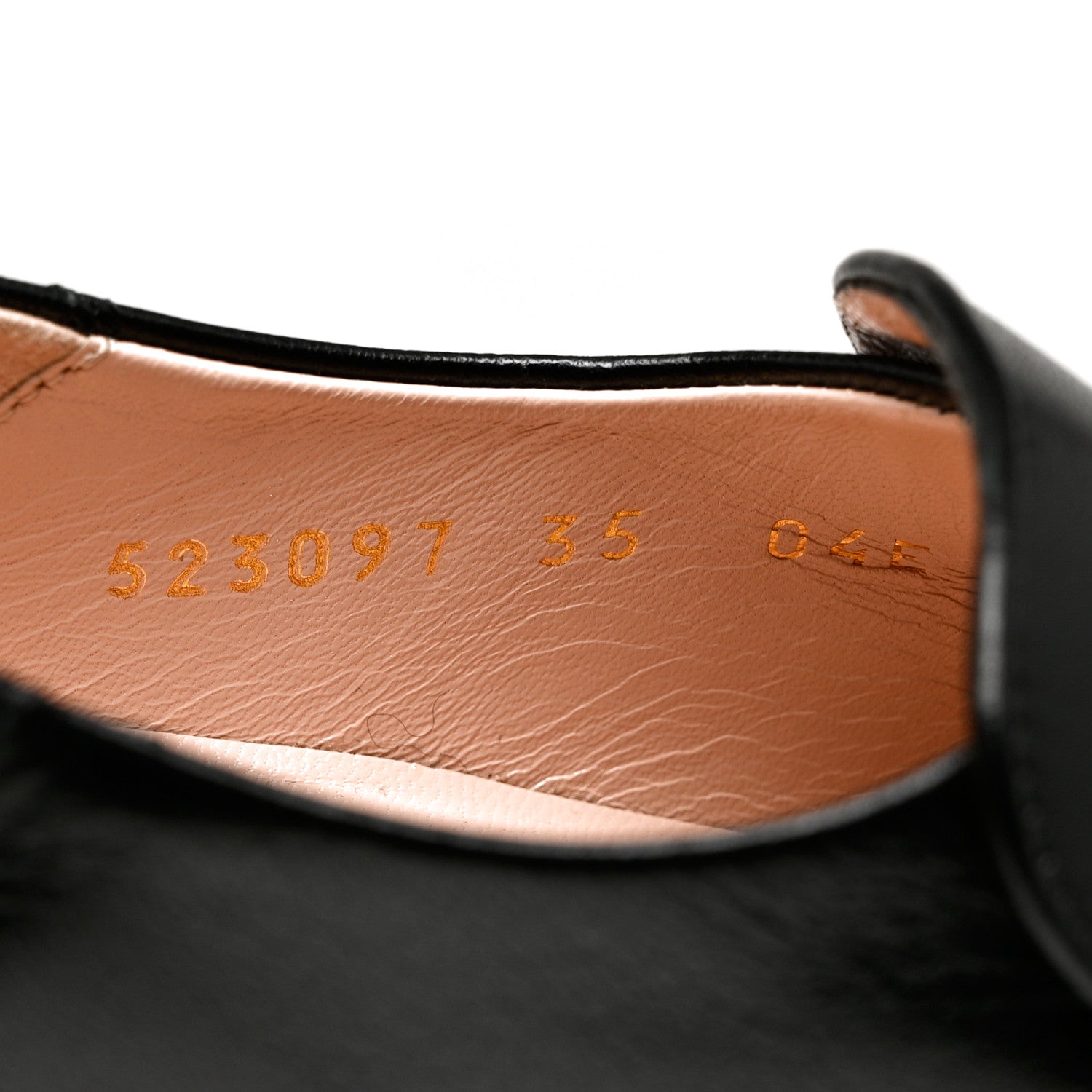Gucci Goatskin Crystal Womens Horsebit Loafers 35 Black 6 of 8