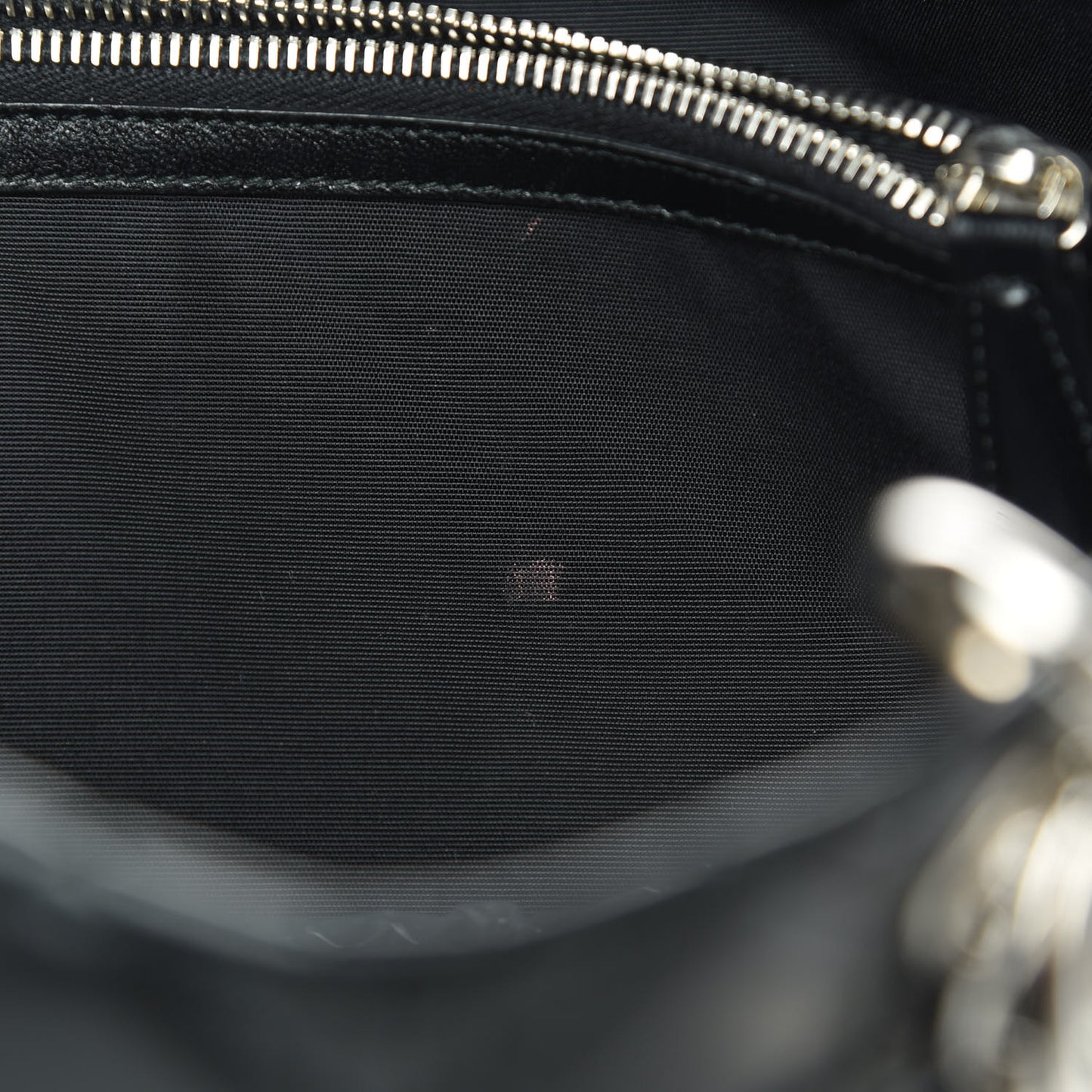Lambskin Cannage Large Dior Soft Shopping Tote Black