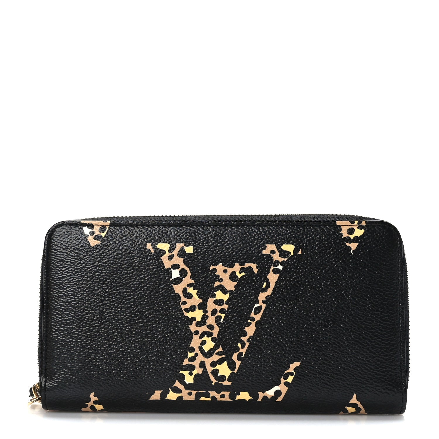 Louis Vuitton Monogram Giant Jungle Zippy Wallet Black 1 of 8