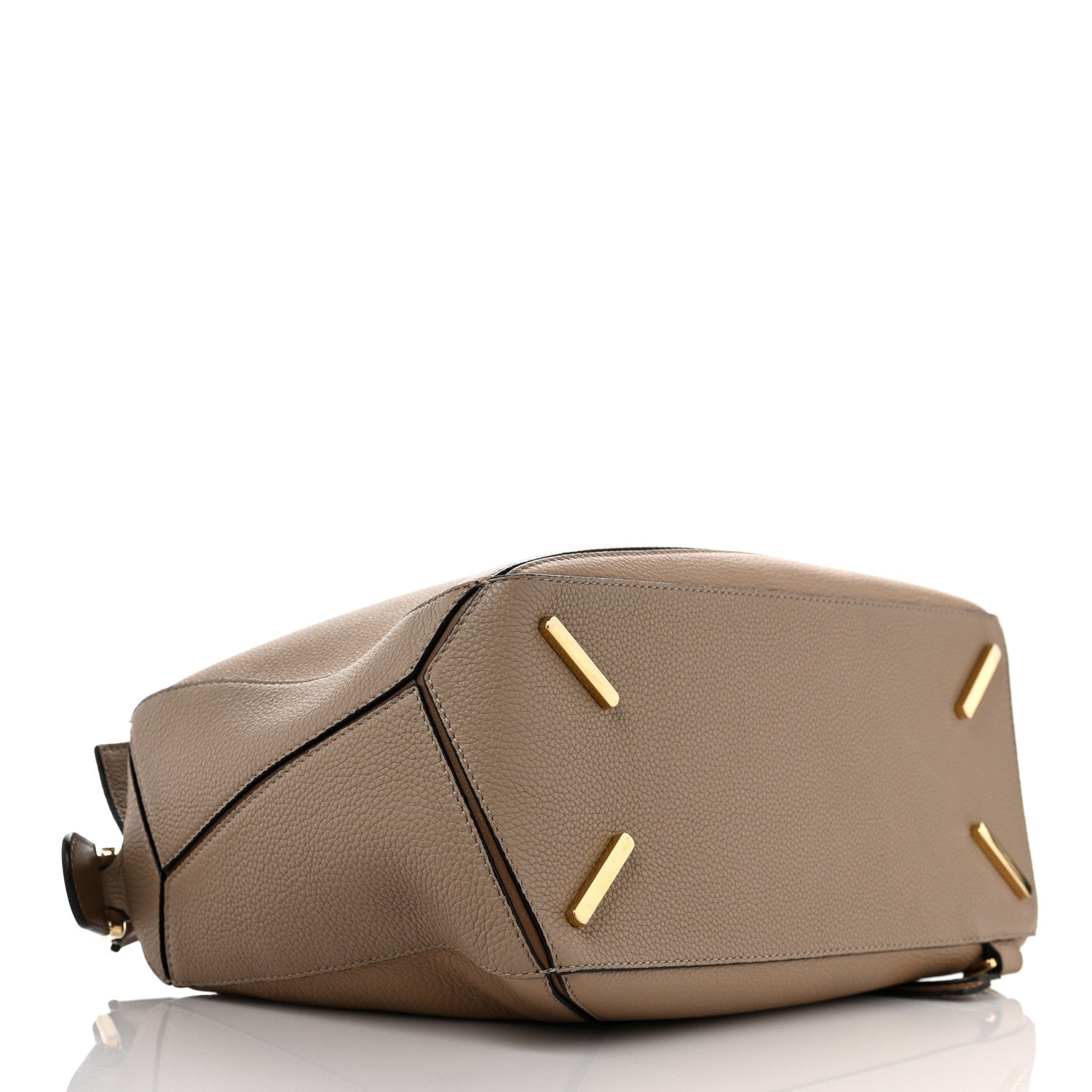 Loewe Calfskin Medium Puzzle Bag Sand Mink 4 of 8