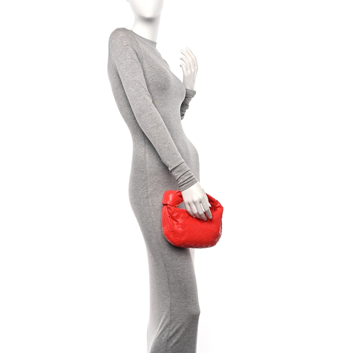 Bottega Veneta Nappa Intrecciato Mini Jodie Redstone 2 of 10