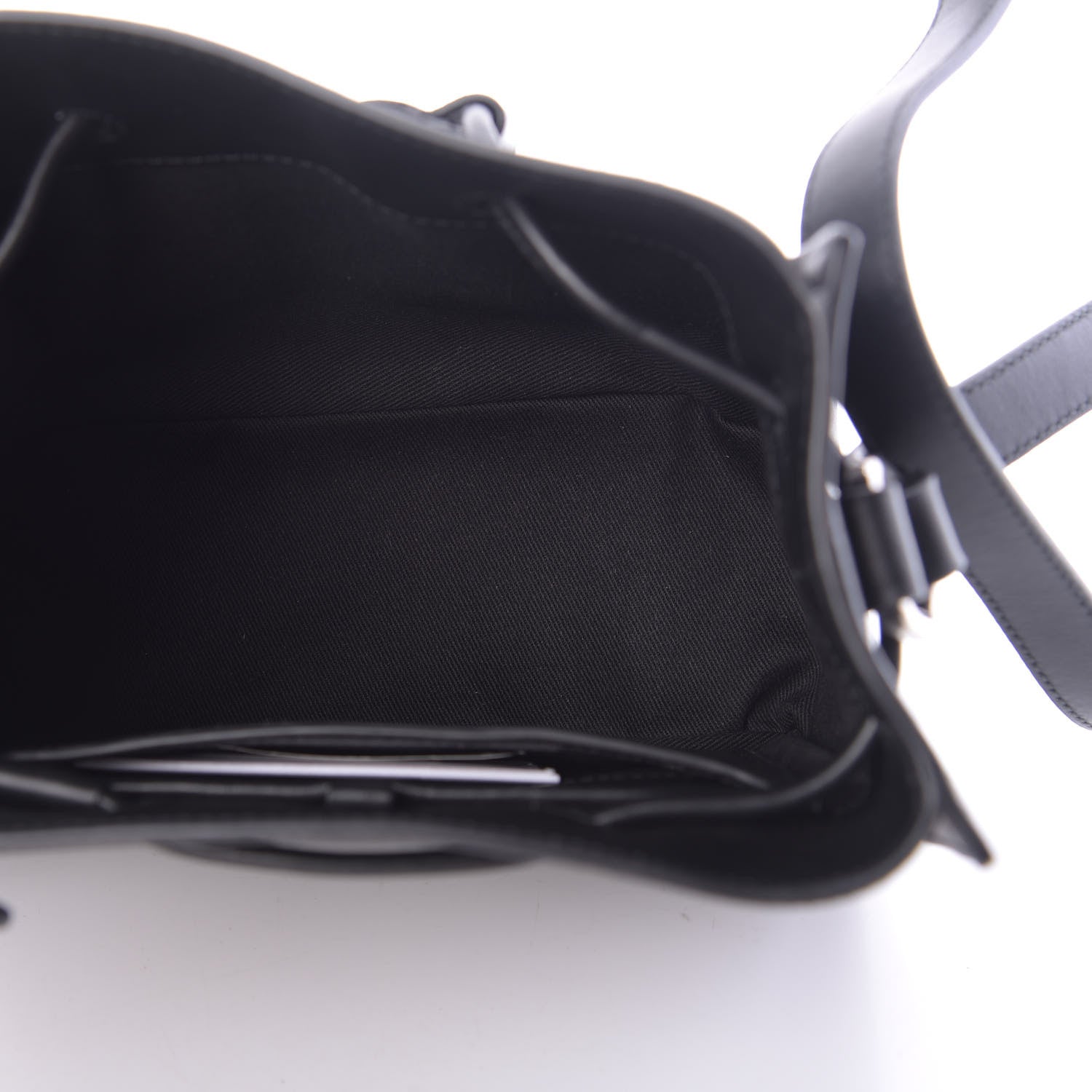 3.1 Phillip Lim Smooth Calfskin Mini Soleil Bucket Bag Black 5 of 11