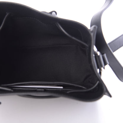 3.1 Phillip Lim Smooth Calfskin Mini Soleil Bucket Bag Black 5 of 11