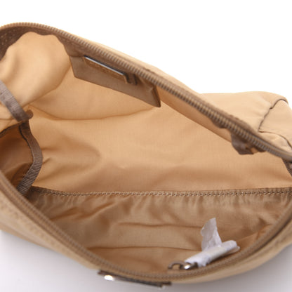 Prada Tessuto Nylon Pouch Beige 4 of 8