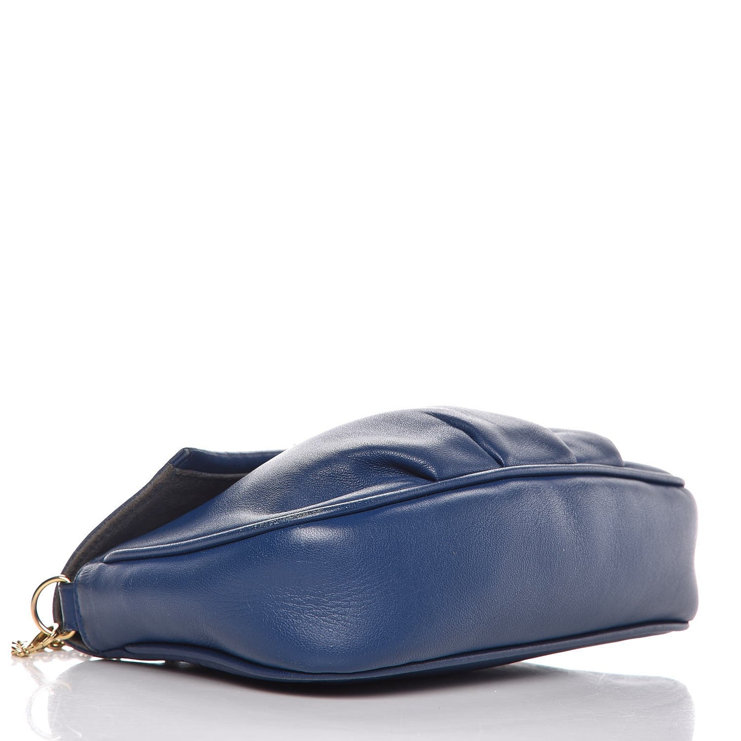 Nappa Fendista Pouchette Crossbody Iris