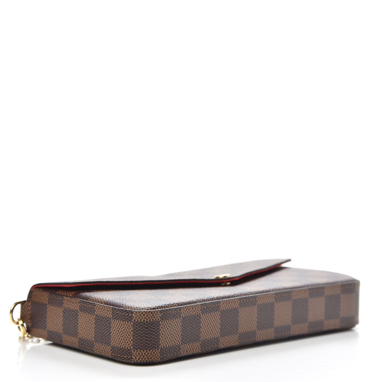 Damier Ebene Pochette Felicie Chain Wallet